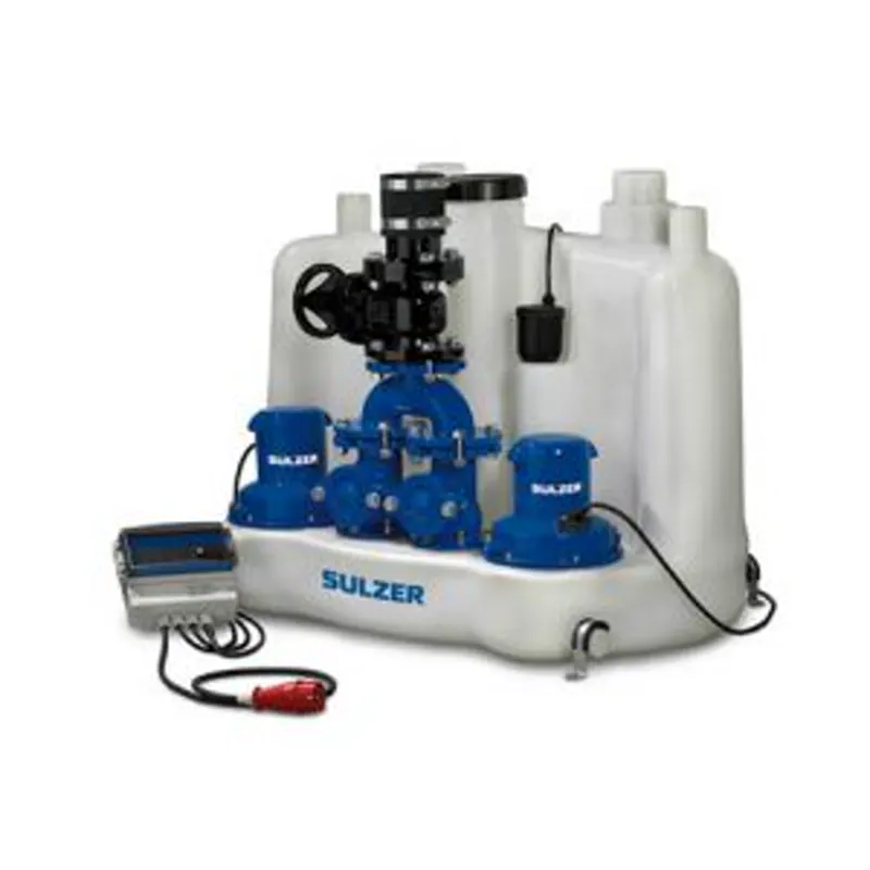 תחנת ביוב SULZER ABS  דגמים SANIMAT 1000   1002   2002